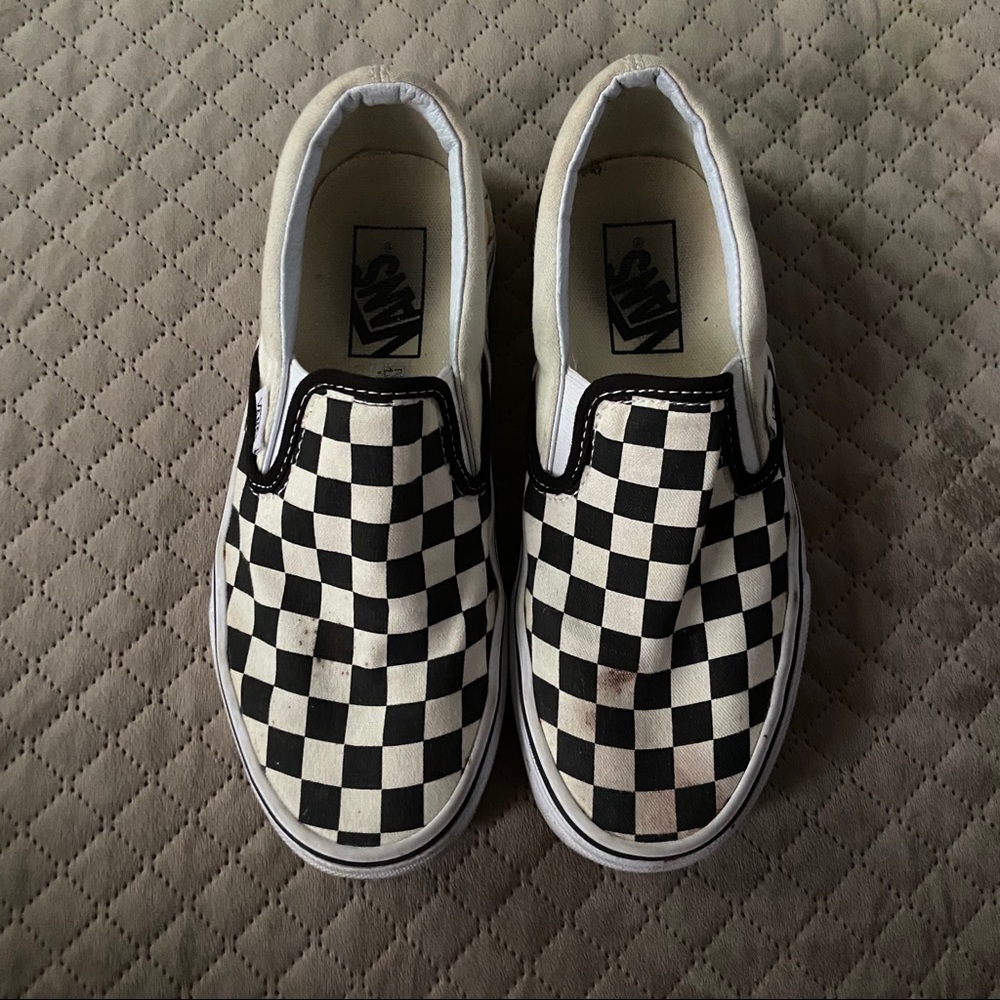 Checkered Vans